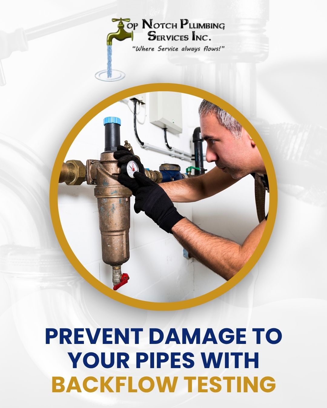 Prevent Damage to Your Pipes with Backflow Testing