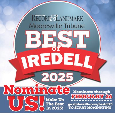 Nominate Us as Your Favorite Plumber in the Best of Iredell 2025